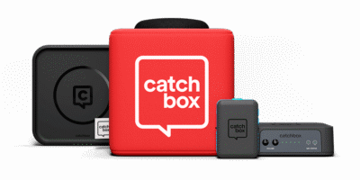 Catchbox Plus Cube — rzutowy mikrofon w miękkiej kostce (wersja Plus)